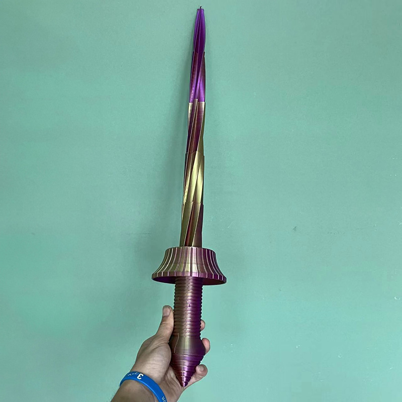 3D Drill Sword