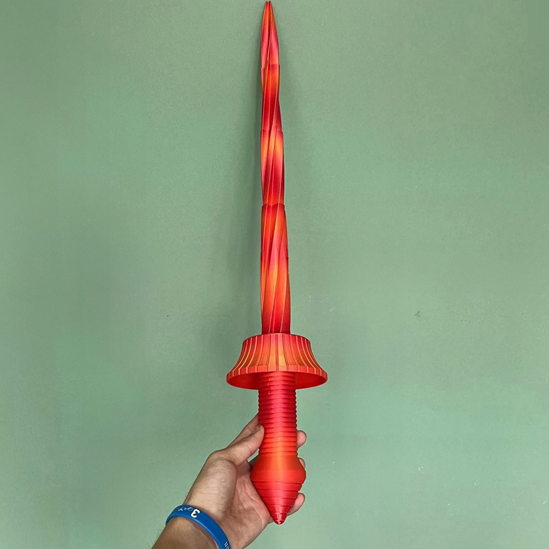 3D Drill Sword