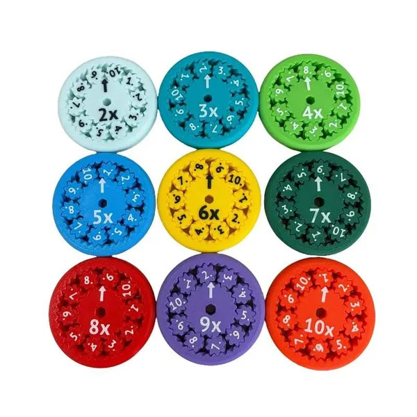 Math Fact Fidget Spinners