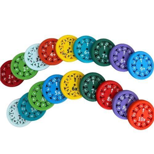 Math Fact Fidget Spinners